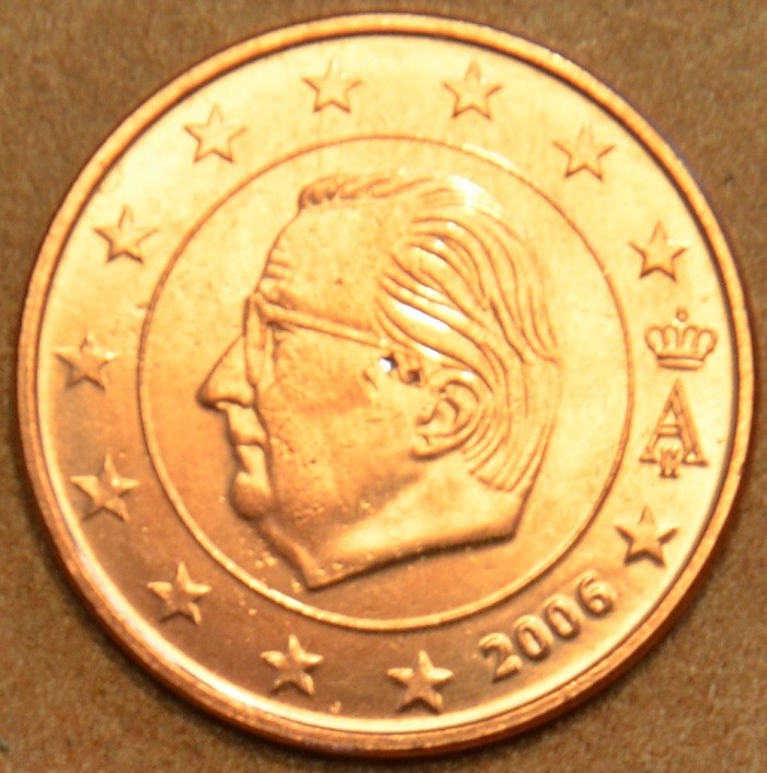 1 cent Belgicko 2006 (UNC)
