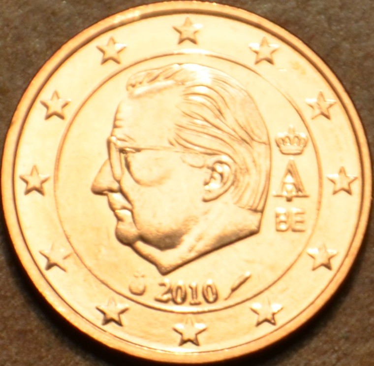 1 cent Belgicko 2010 (UNC)