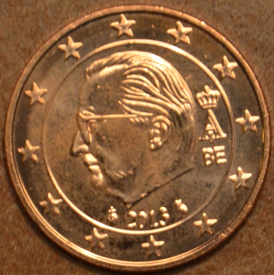 1 cent Belgicko 2013 (UNC)