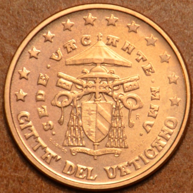 1 cent Vatikán 2005 Sede Vacante (BU)