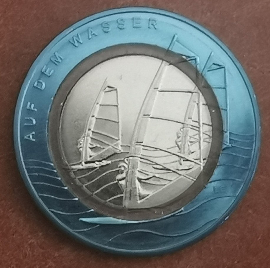 10 Euro Nemecko "A" 2021 Vo vode (UNC)
