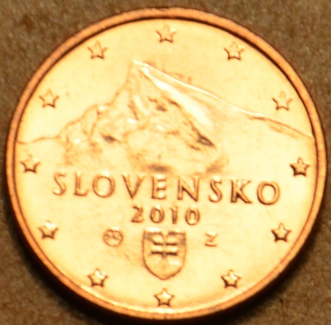 2 cent Slovensko 2010 (UNC)