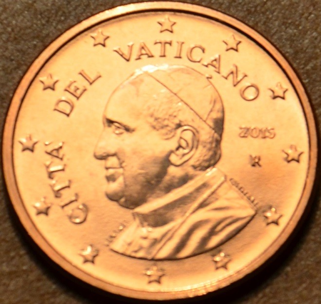 2 cent Vatikán 2015 (BU)