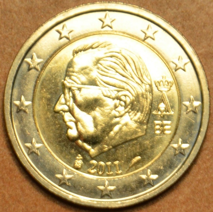 2 Euro Belgicko 2011 - Albert II. (UNC)