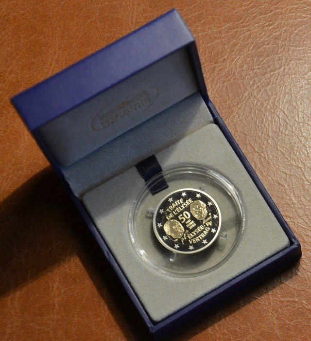 2 Euro Francúzsko 2013 - 50 rokov Elizejskej zmluvy (Proof)