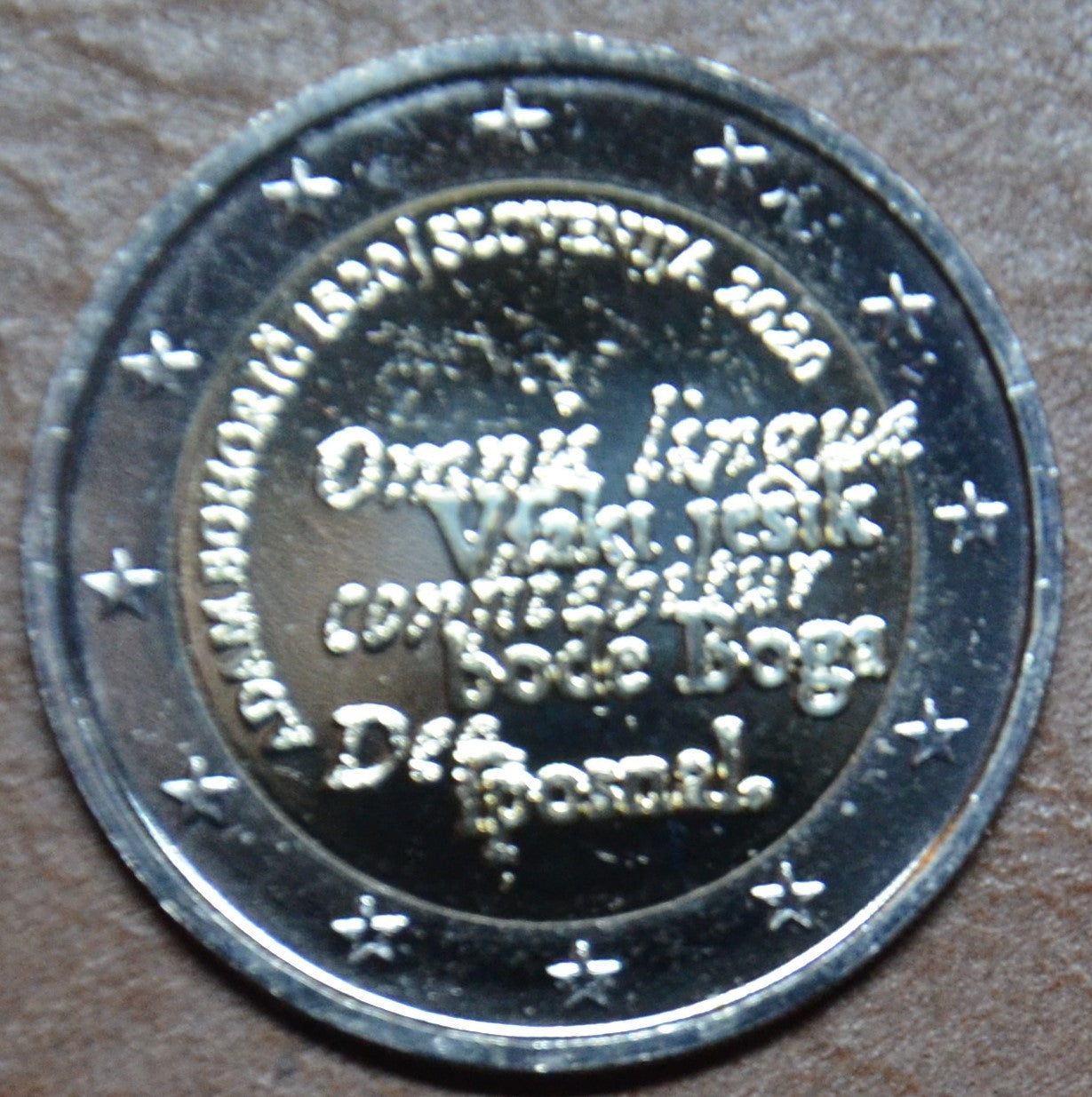 2 Euro Slovinsko 2020 - Adam Bohorič (UNC)