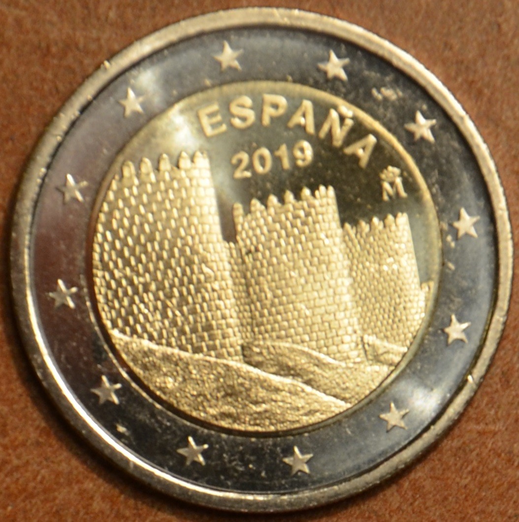 2 Euro Španielsko 2019 - UNESCO: Ávila (UNC)