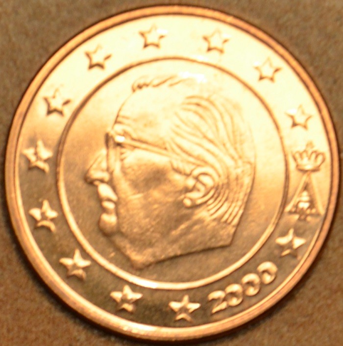 5 cent Belgicko 2000 (UNC)