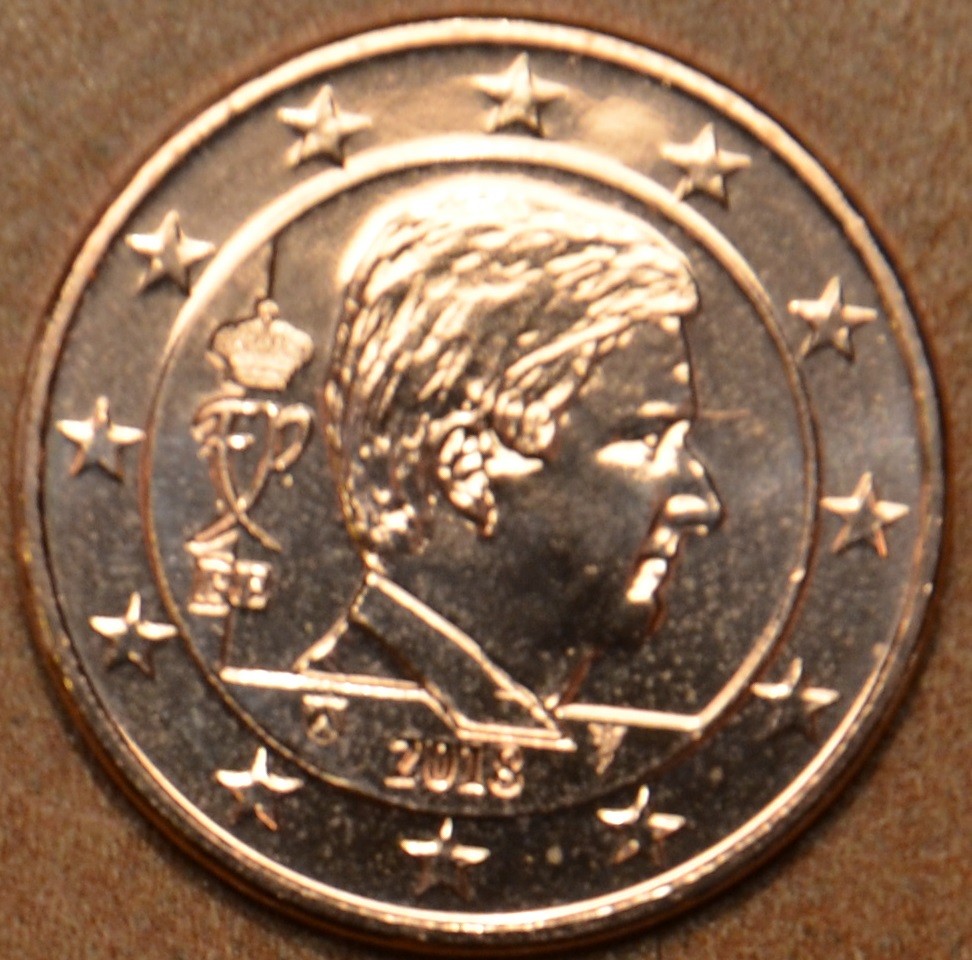 5 cent Belgicko 2018 - Kráľ Filip (UNC)