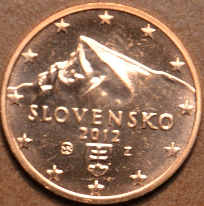 5 cent Slovensko 2012 (UNC)