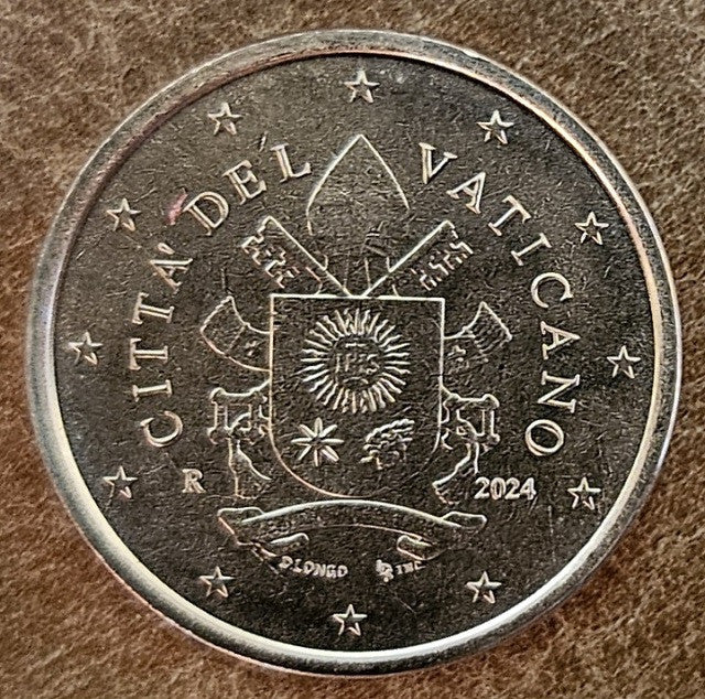 5 cent Vatikán 2024 (BU)