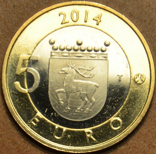 5 Euro Fínsko 2014 - Aland - Orliak bielohlavý (UNC)