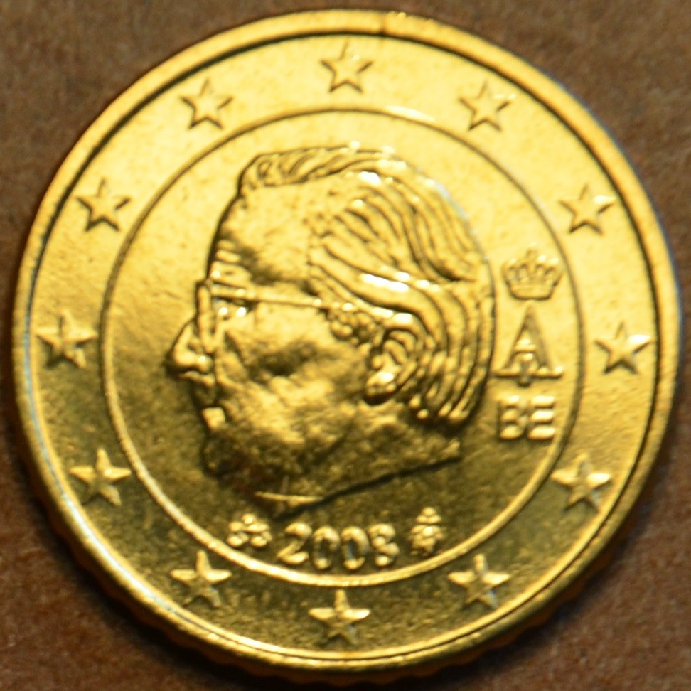 50 cent Belgicko 2008 (UNC)