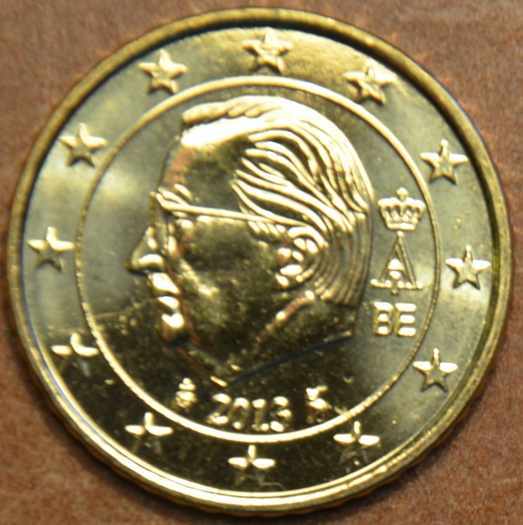 50 cent Belgicko 2013 (UNC)