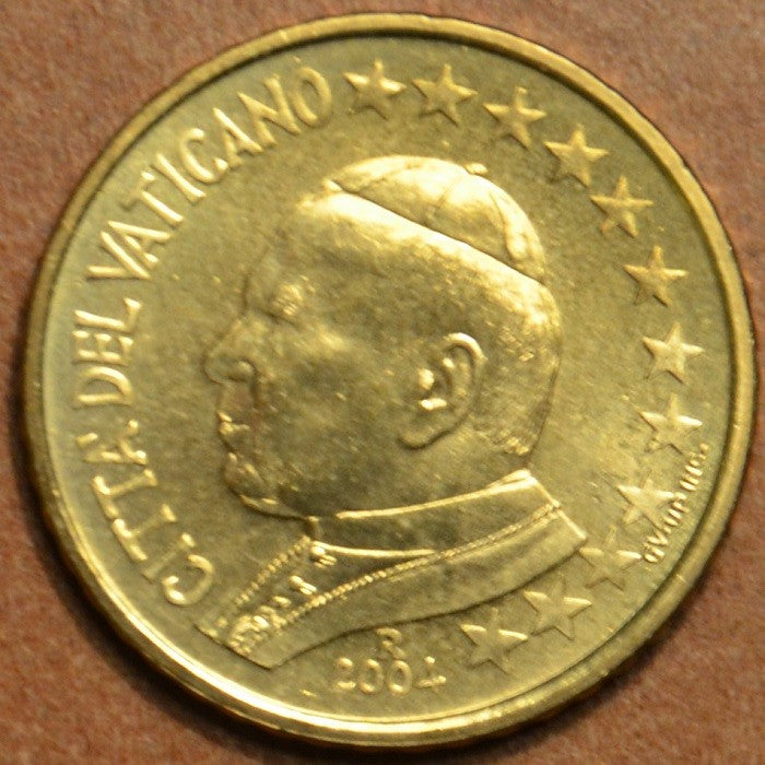 50 cent Vatikán 2004 Ján Pavol II (BU)