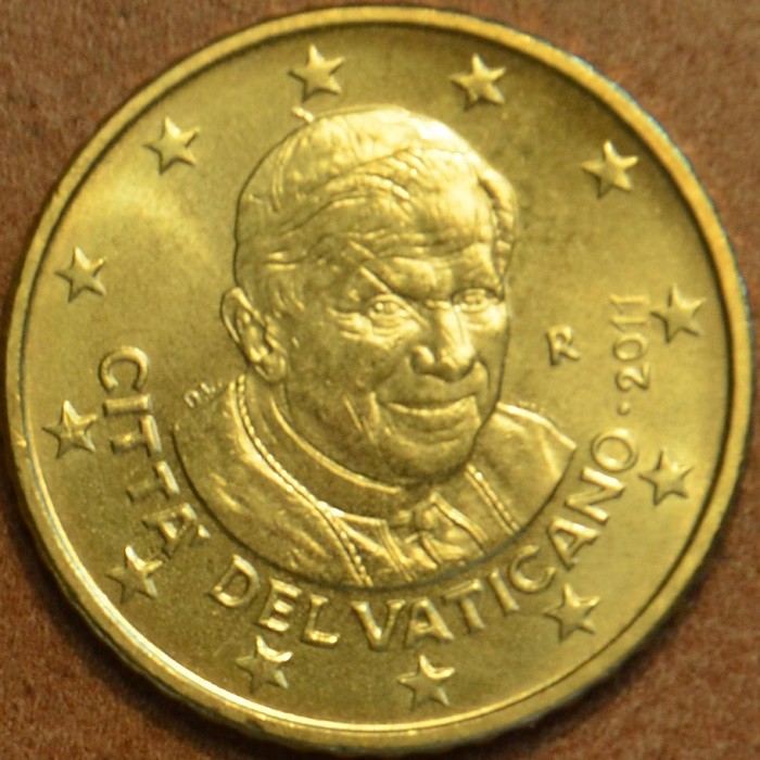 50 cent Vatikán 2011 (UNC)