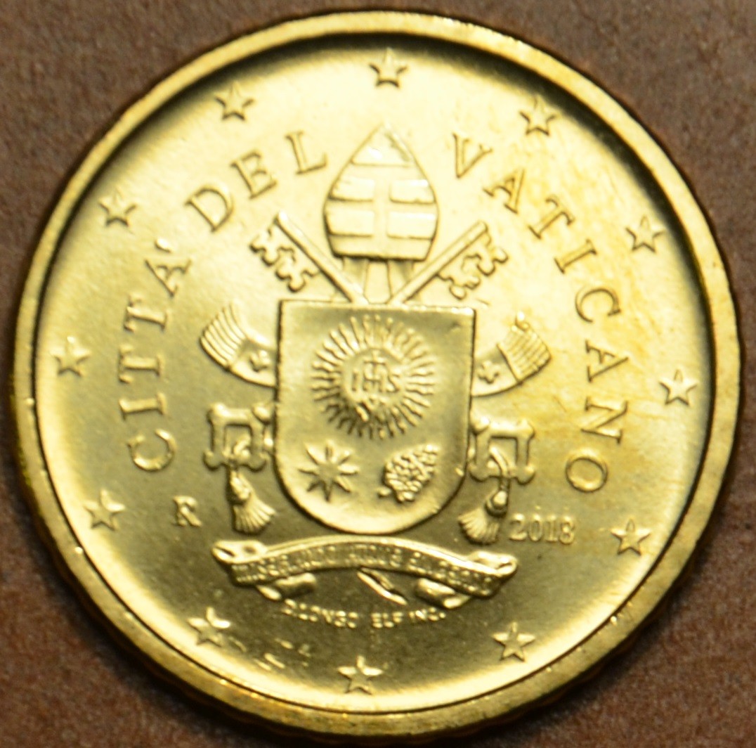 50 cent Vatikán 2018 (UNC)