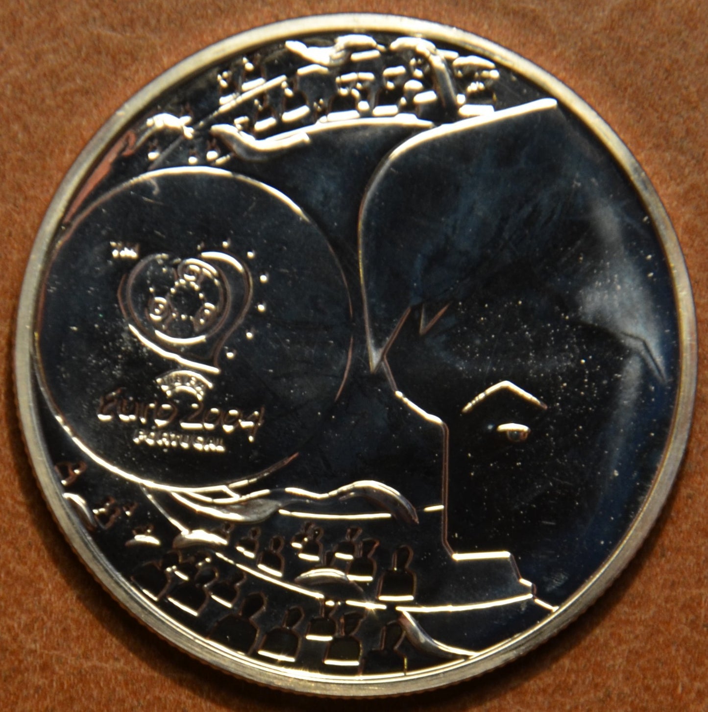 8 Euro Portugalsko 2004 - Futbal: strela (UNC)