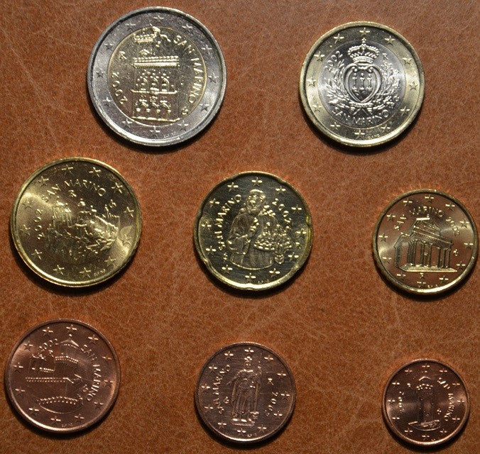 San Marino 2006 sada 8 euromincí (UNC)