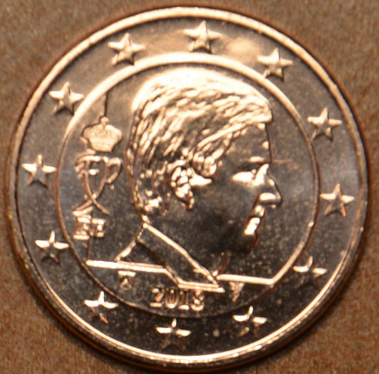 1 cent Belgicko 2018 - Kráľ Filip (UNC)