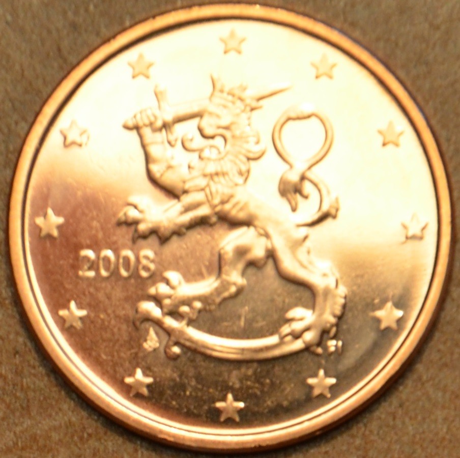 1 cent Fínsko 2008 (UNC)