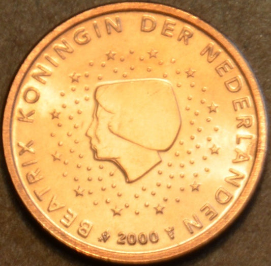 1 cent Holandsko 2000 (UNC)