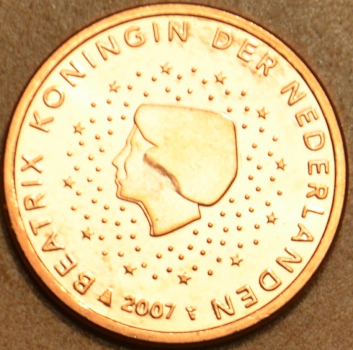 1 cent Holandsko 2007 (UNC)