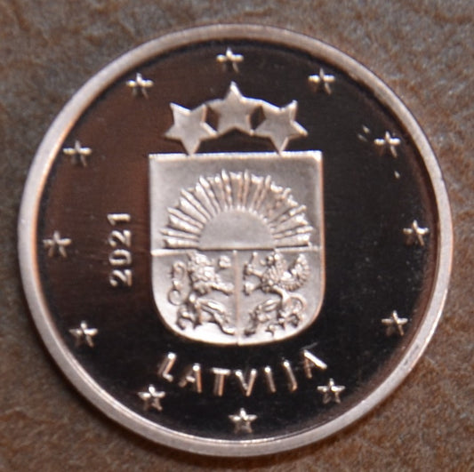 1 cent Lotyšsko 2021 (UNC)