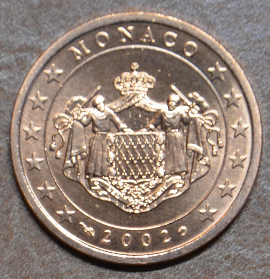 1 cent Monaco 2002 (BU)