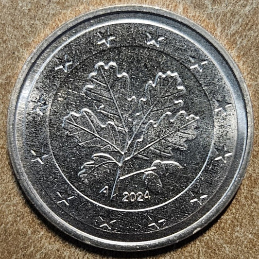 1 cent Nemecko 2024 "A" (UNC)