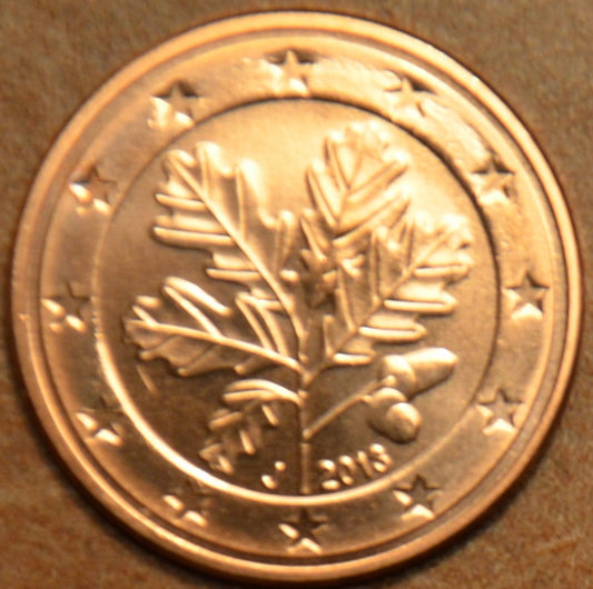 1 cent Nemecko 2013 "J" (UNC)