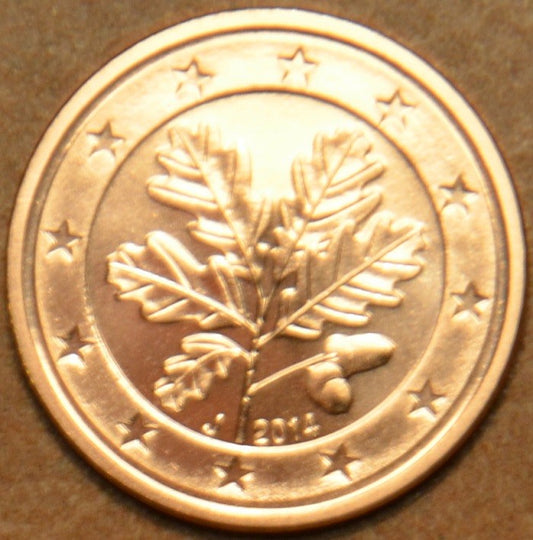 1 cent Nemecko 2014 "J" (UNC)