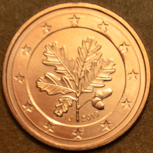 1 cent Nemecko 2019 "J" (UNC)