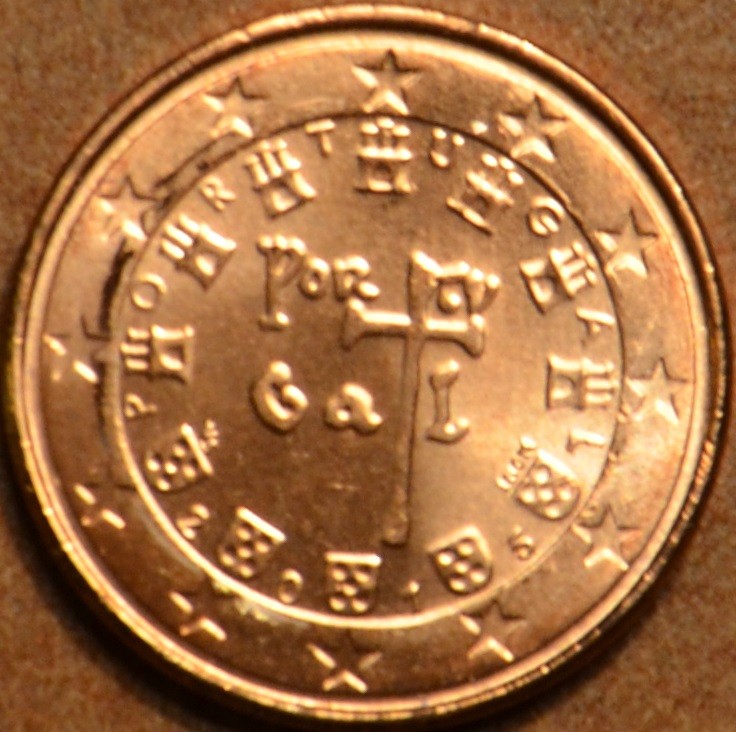1 cent Portugalsko 2015 (UNC)