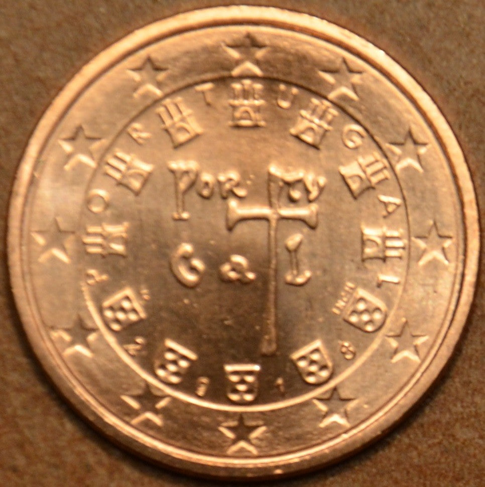 1 cent Portugalsko 2018 (UNC)