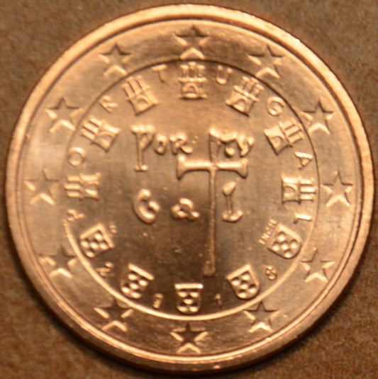 1 cent Portugalsko 2018 (UNC)