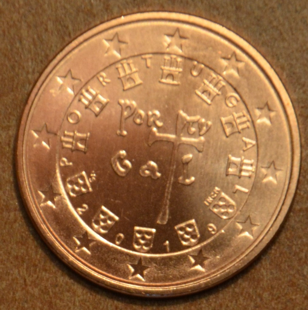 1 cent Portugalsko 2019 (UNC)