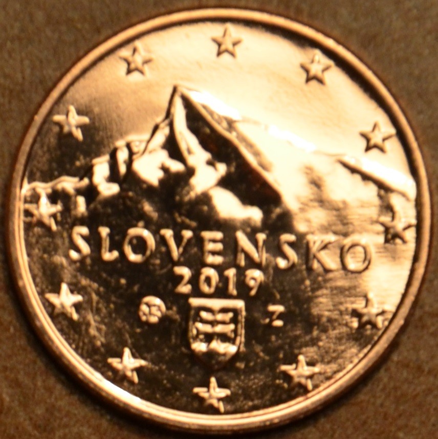 1 cent Slovensko 2019 (UNC)