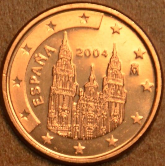 1 cent Španielsko 2004 (UNC)