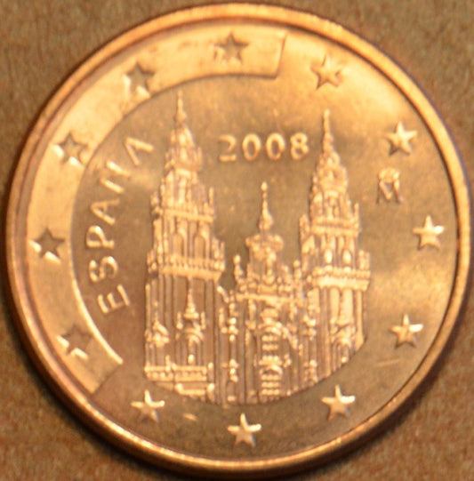 1 cent Španielsko 2008 (UNC)