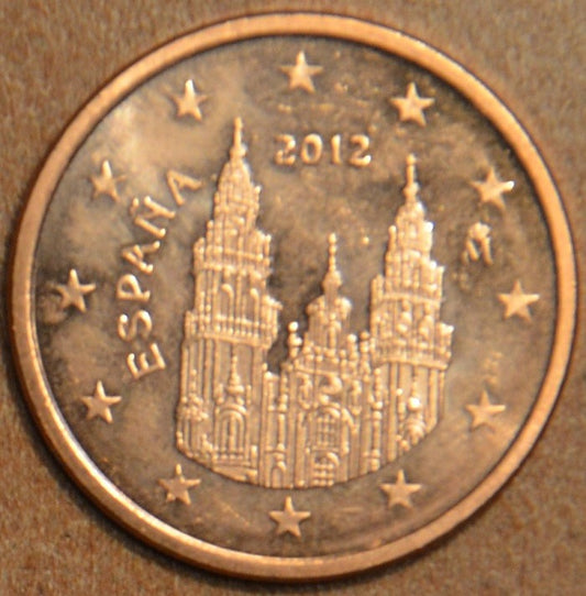 1 cent Španielsko 2012 (UNC)