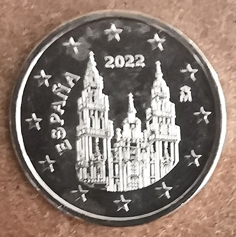 1 cent Španielsko 2022 (UNC)