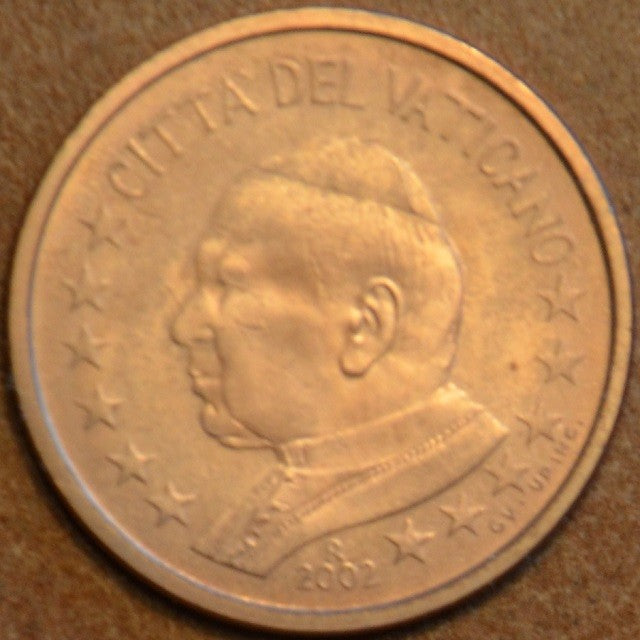 1 cent Vatikán 2002 Ján Pavol II (BU)