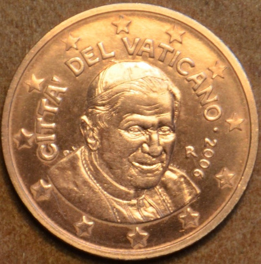 1 cent Vatikán 2006 Benedikt XVI. (BU)