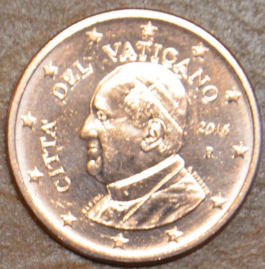 1 cent Vatikán 2016 František (BU)