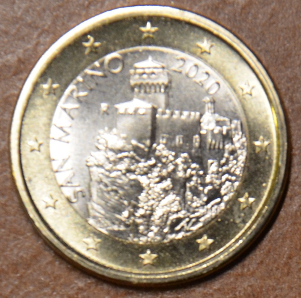 1 Euro San Marino 2020 - Druhá veža (UNC)