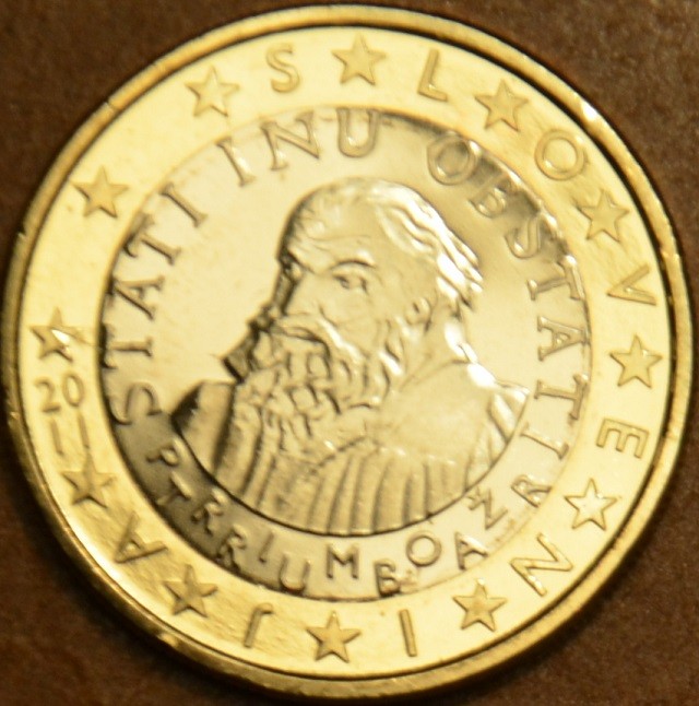 1 Euro Slovinsko 2011 (UNC)