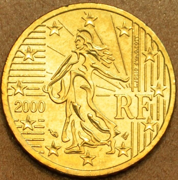 10 cent Francúzsko 2000 (UNC)