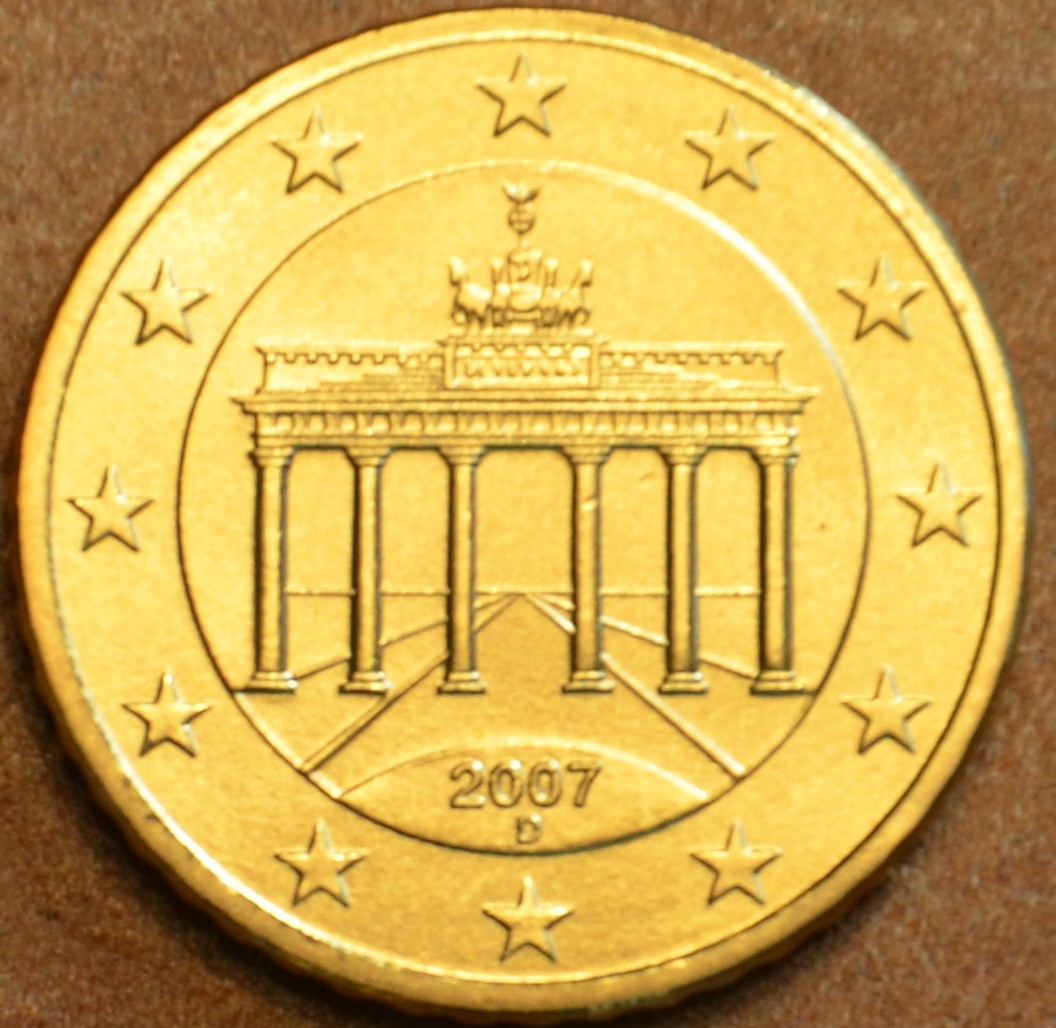 10 cent Nemecko "D" 2007 (UNC)