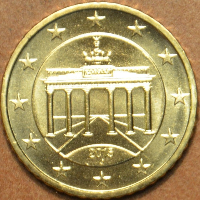 10 cent Nemecko "D" 2015 (UNC)